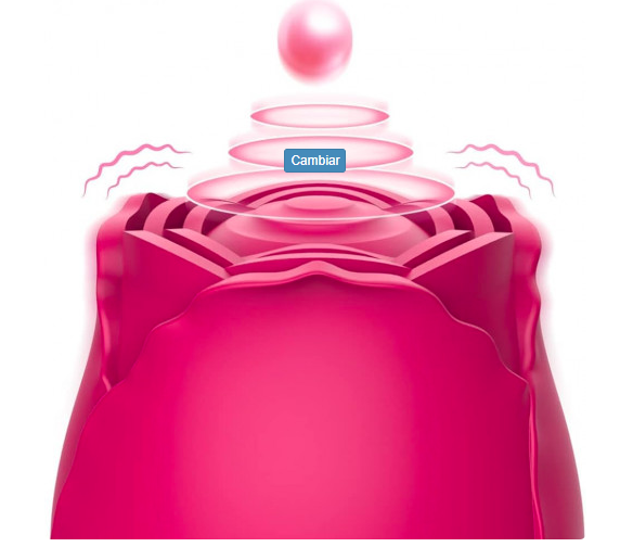 ROSA DEL PLACER VIBRADOR DE ROSAS PARA MUJER, ESTIMULADOR SEXUAL CON PUNTO DULCE