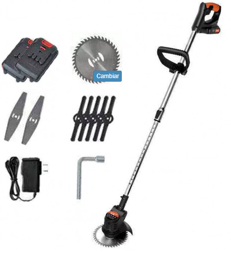 CORTA CESPED ELECTRICO 2 BATERIAS DE 48V 1 DISCOS